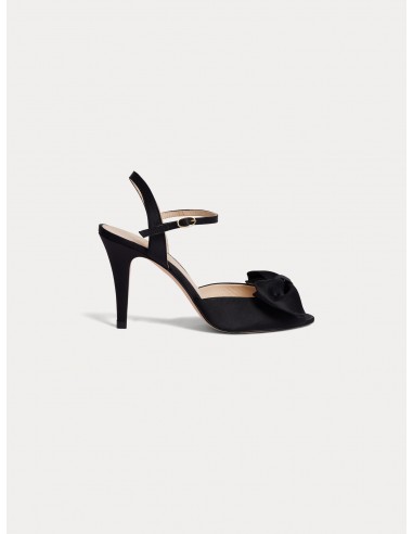 Bonpoint x Vanessa Seward Sandales Ribbon en satin soldes