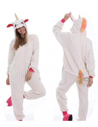 Pyjama Licorne FemmeBlanc votre restaurant rapide dans 