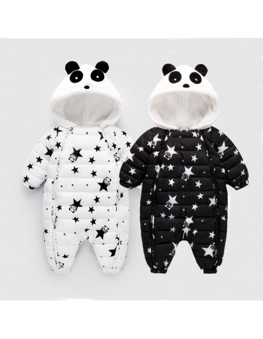 Combinaison enfant - doudoune panda étoilé offre 