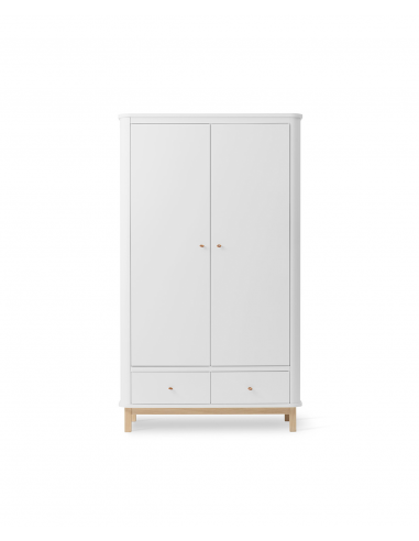 Oliver Furniture - Armoire 2 portes Wood 2 - 3 jours ouvrés.